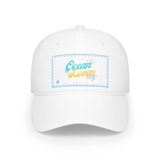 'Hyperwave: Ocean Lover' Low-Profile Cap