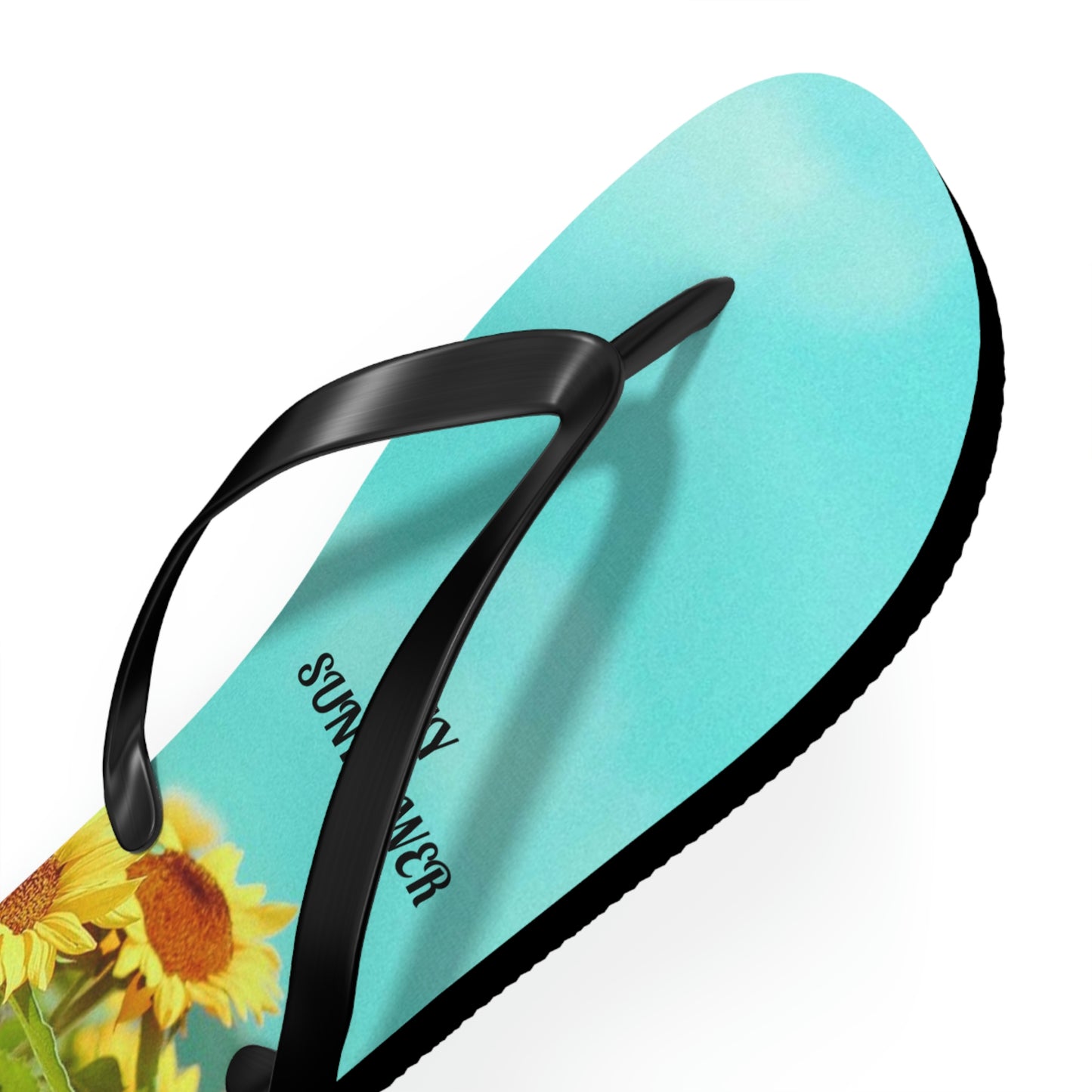 'Floral Sunshine' Flip Flops