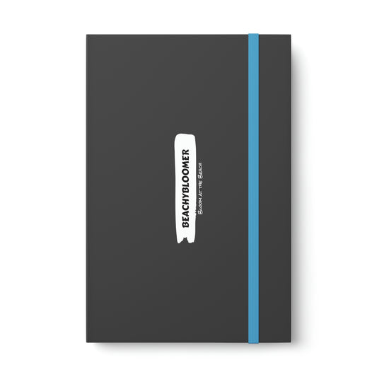 'Midnight Memories' Color Contrast Notebook - Ruled