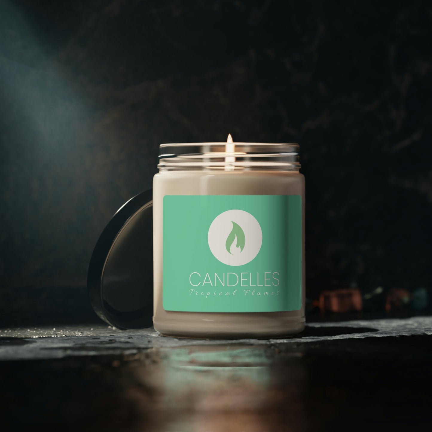 'Candelles Seaside Apples' - Scented Soy Candle, 9oz