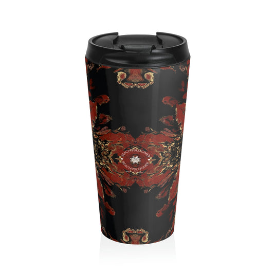 'Coral Snake' Stainless Steel Travel Mug