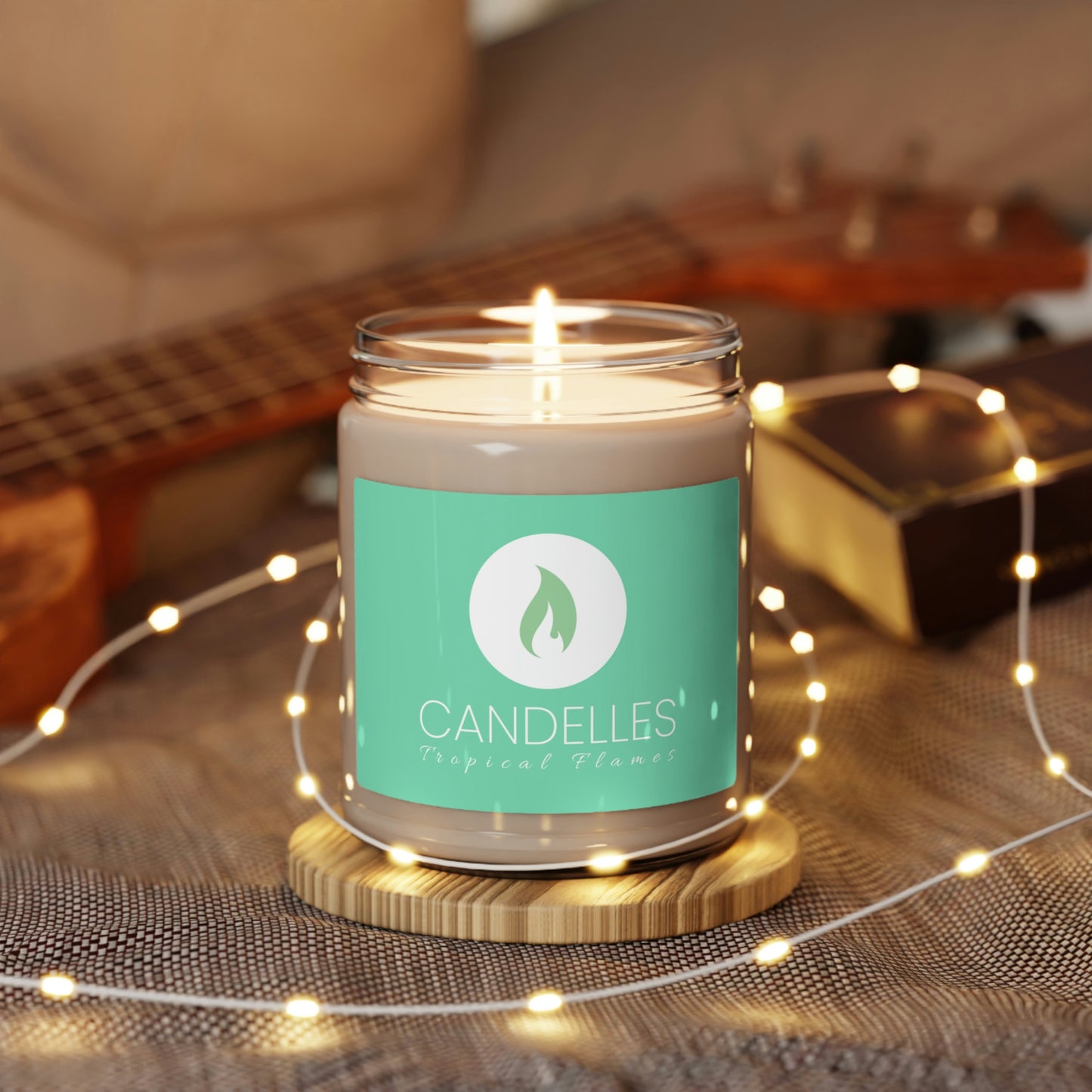 'Candelles Seaside Apples' - Scented Soy Candle, 9oz